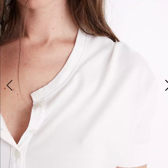 Madewell Rivet & Thread Henley Tee - Picture 2 of 8